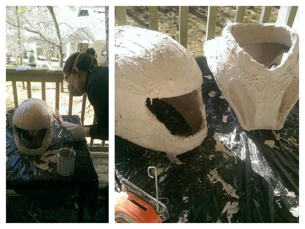 Bondo filler application