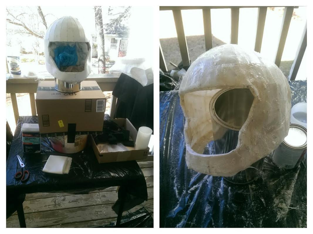 Fiberglass application process