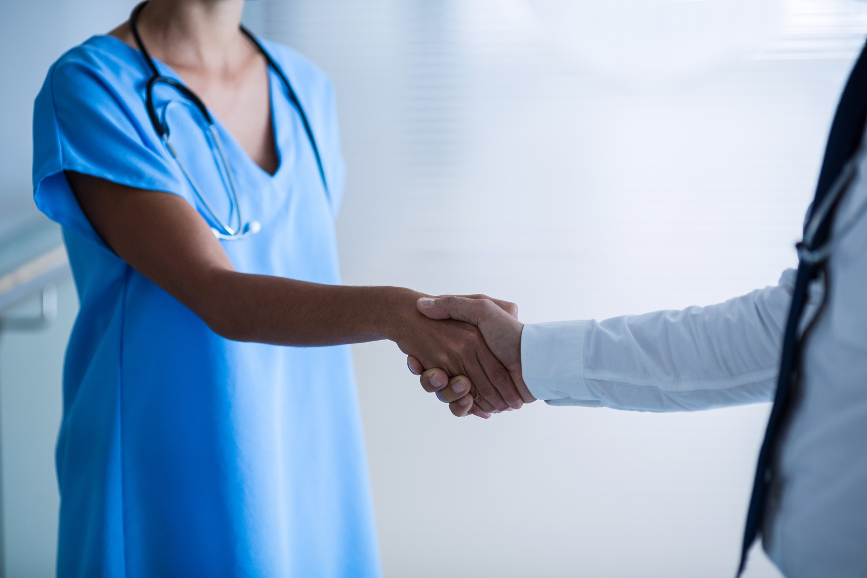 Nurse and administrator team at LLU Center for Fertility