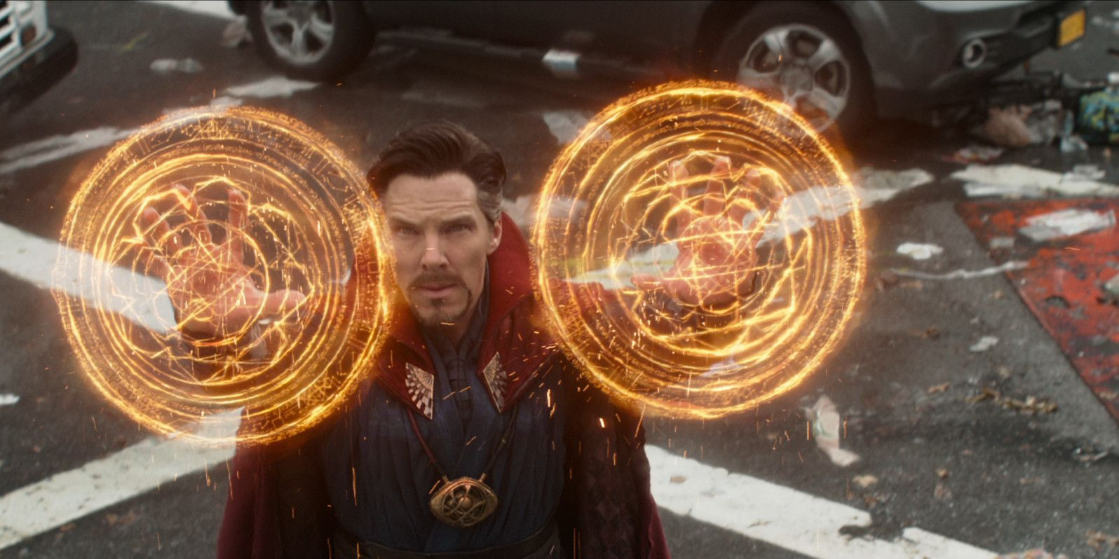 Doctor Strange Casting Magical Spells