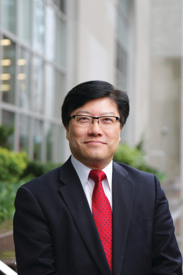 Portrait of Augustine Choi. -- Health Equity coverage from STAT