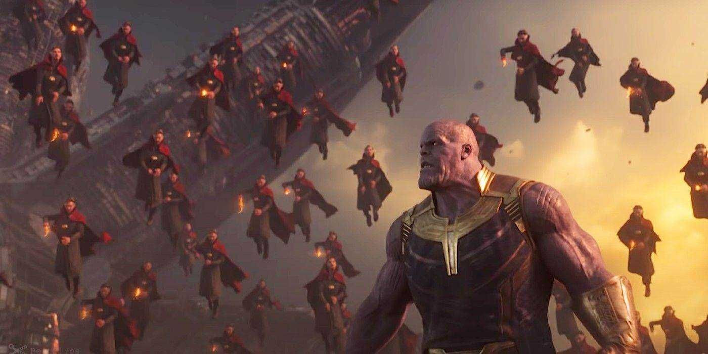 Doctor Strange vs Thanos