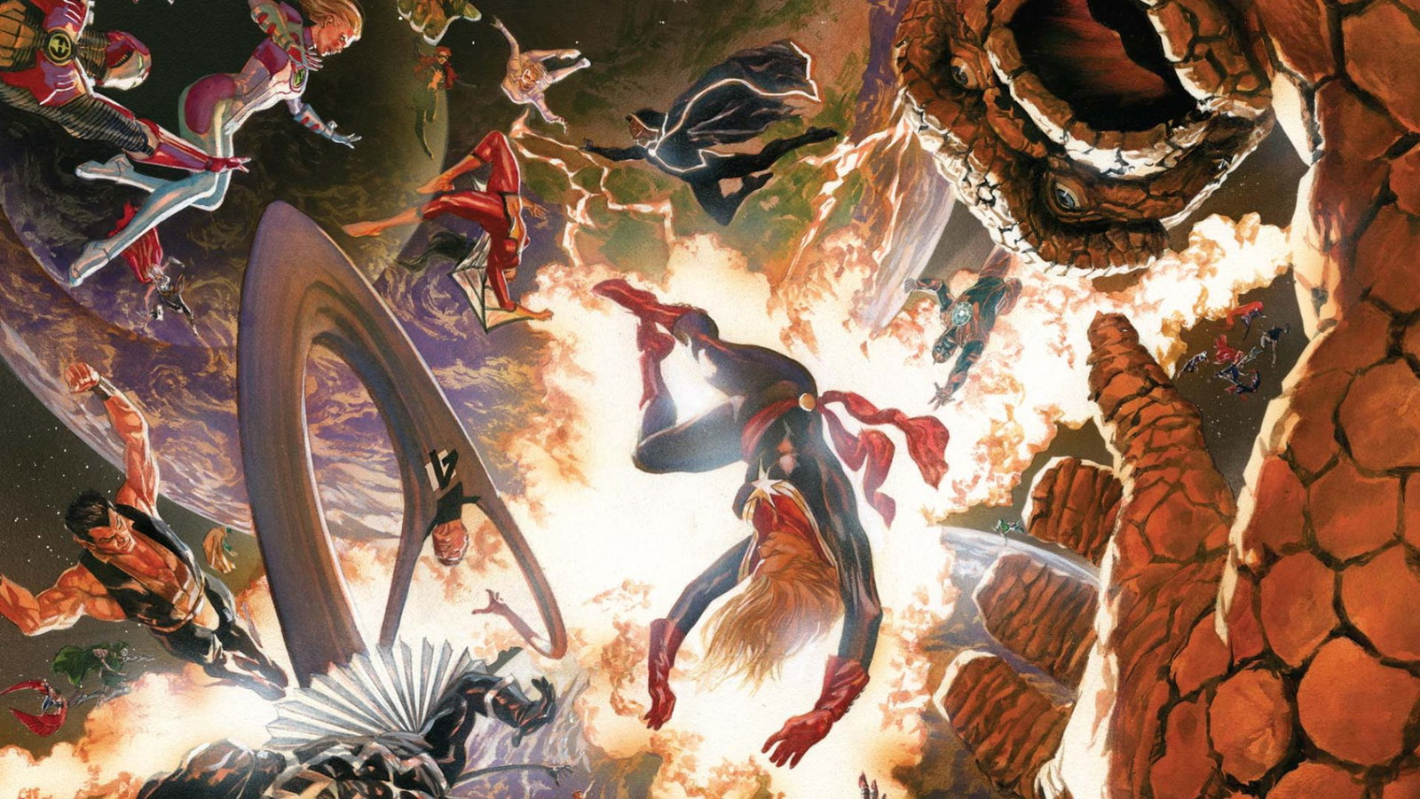 Secret Wars event comic book cover